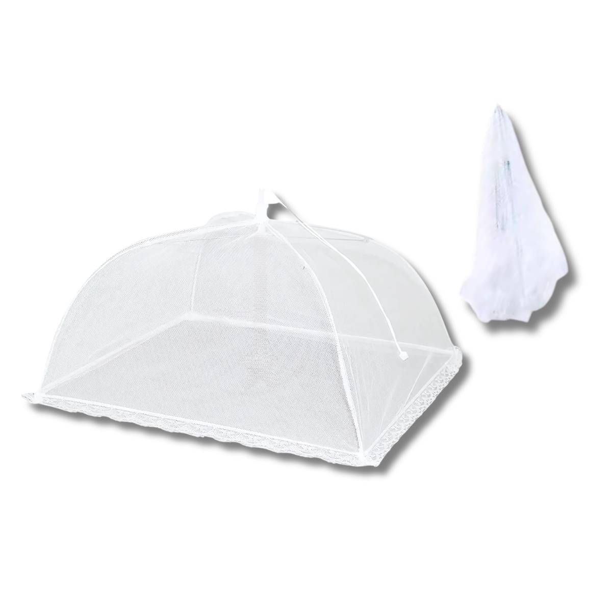 C&C Foldable Washable Mesh Food Cover Pest Control Cover Table Cover Grid Vegetable Dish Cover Breathable Anti-fly