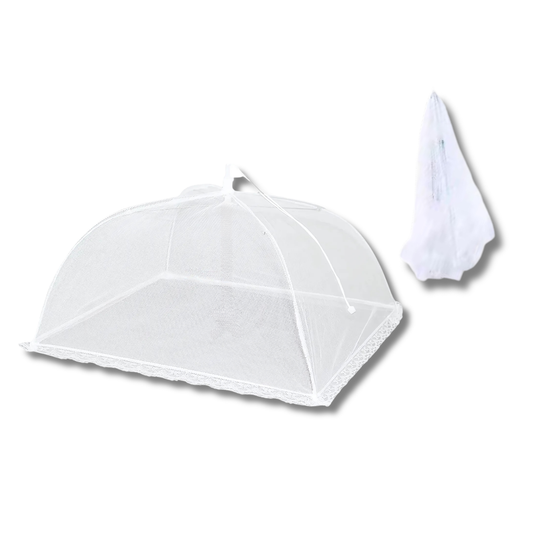 C&C Foldable Washable Mesh Food Cover Pest Control Cover Table Cover Grid Vegetable Dish Cover Breathable Anti-fly