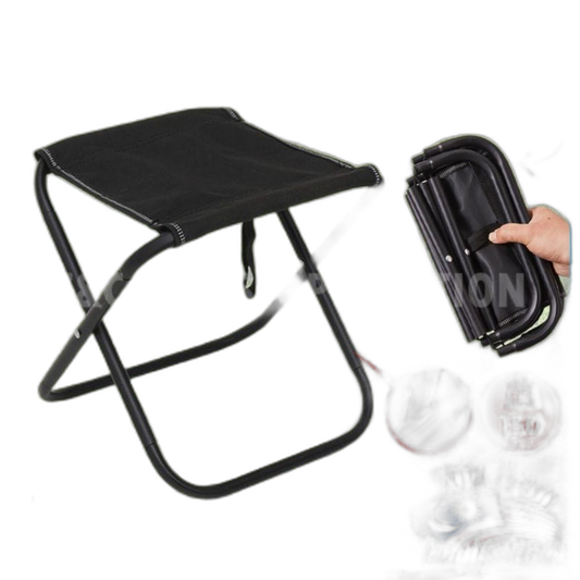 C&C Folding Stool for Outdoor Portable Camping Stool Fishing Stool Foldable Camping Chair Kerusi Lipat Memancing
