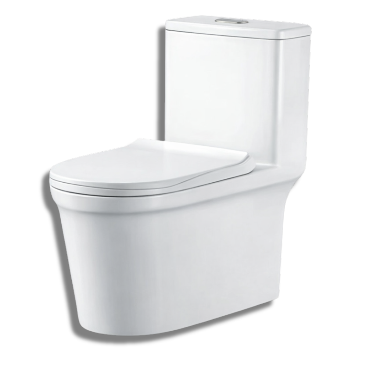 C&C Full Set S-Trap Toilet Bowl Black and Seat Cover Set lengkap Jamban Hitam Tandas 1Piece 2Piece Washdown Cyclone