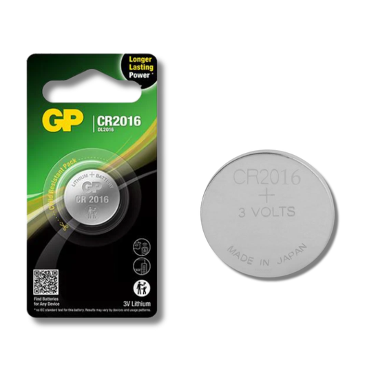 C&C GP CR2016 3V Lithium Battery Coin Cell Button Cell Calculator Car Key Battery Cell