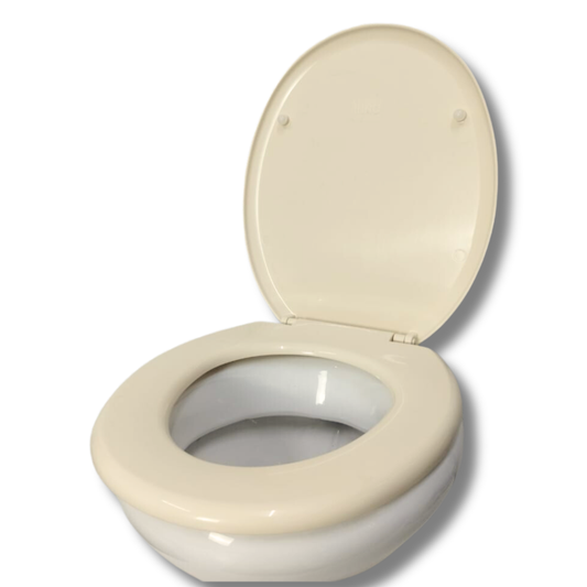 C&C Heavy Duty O Shape Toilet Seat Cover Adjustable Hinge Free Screw Nut Penutup Mangkuk Duduk Tandas