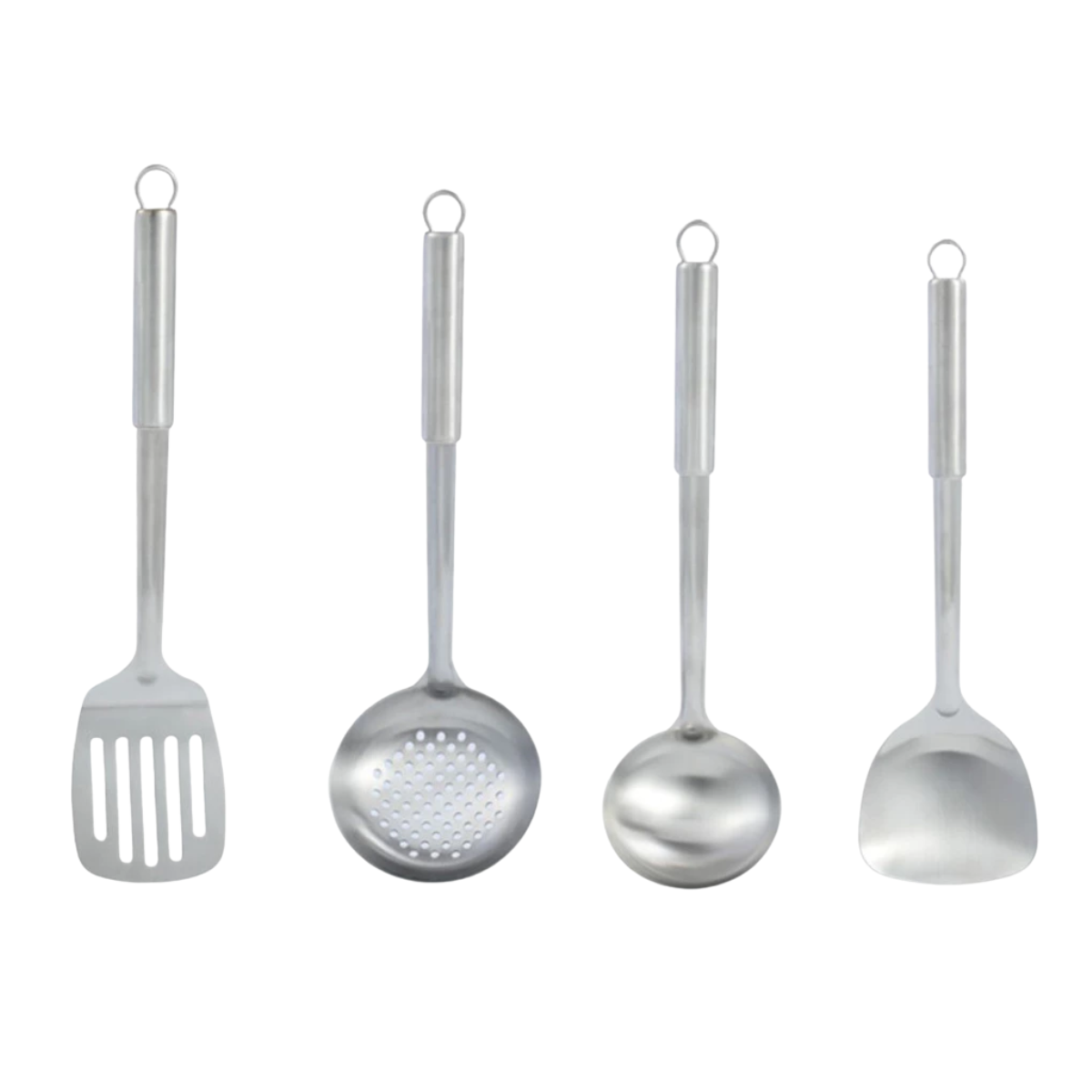 C&C Kitchenware Stainless Steel Utensil Spatula Set Household Stainless Steel Spatula
