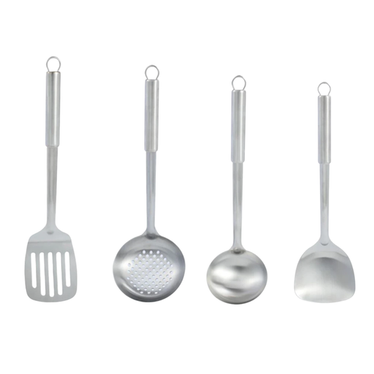 C&C Kitchenware Stainless Steel Utensil Spatula Set Household Stainless Steel Spatula