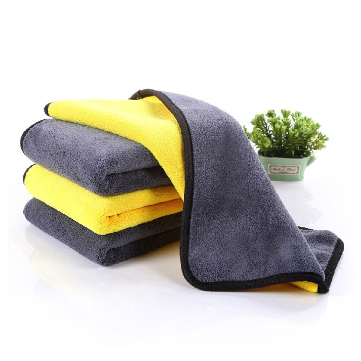 C&C Microfiber Car Wash Towel Nano Ultra Fiber Cloth Towel Car Care Clean Cloth for Car Home Living Tuala Kain Kereta