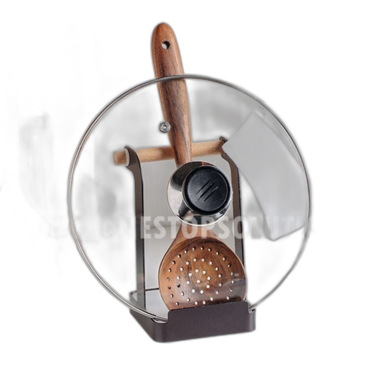C&C Multifunction Pot Cover Holder Kitchen Utensil Holder Chopping Board Holder Rak Organizer Rack Penutup Periuk Nordic
