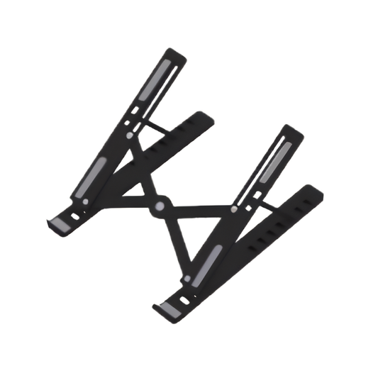 C&C Portable Laptop Stand Adjustable Foldable Laptop Holder Non-Slip Support Base Notebook Stand Healthy Posture