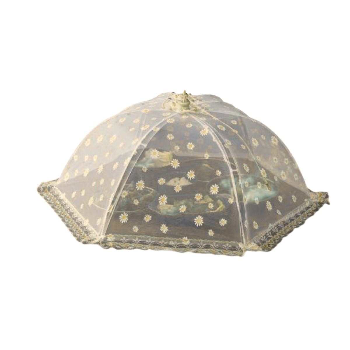 C&C Premium Foldable Food Cover Umbrella Design Mesh Tudung Saji Moden Table Dishes Cover