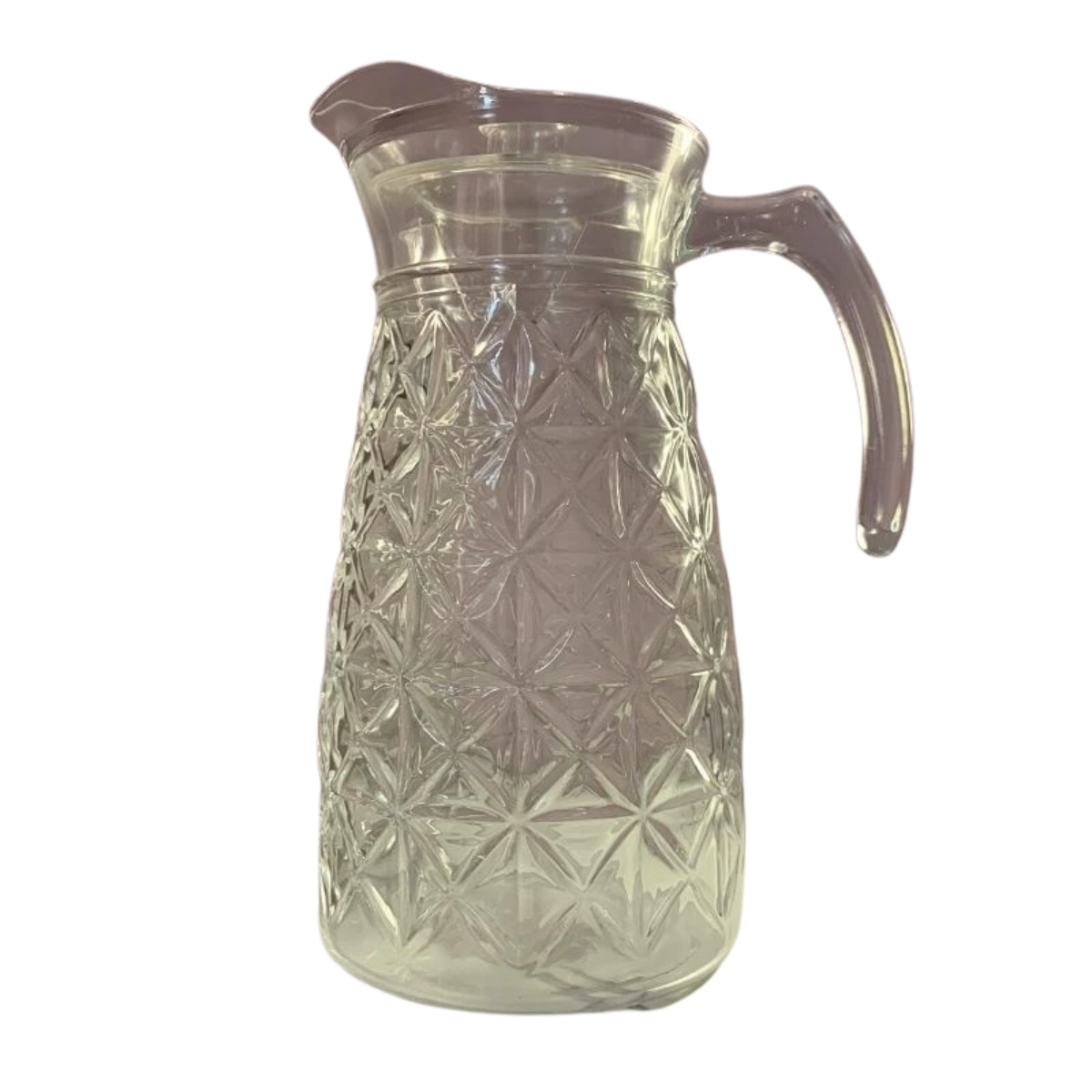 C&C Premium Glass Water Jug Pitcher With Lid Serving Jar Drinking Jar Fruit Juice Tea Cold Water Beverages Jug Syrup Jar