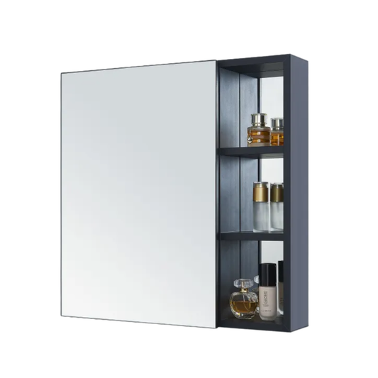 C&C RINOCON Aluminum Bathroom Cabinet Mirror Powder Coated Aluminum Cabinet Mirror Aluminium Kabinet Cermin Tandas
