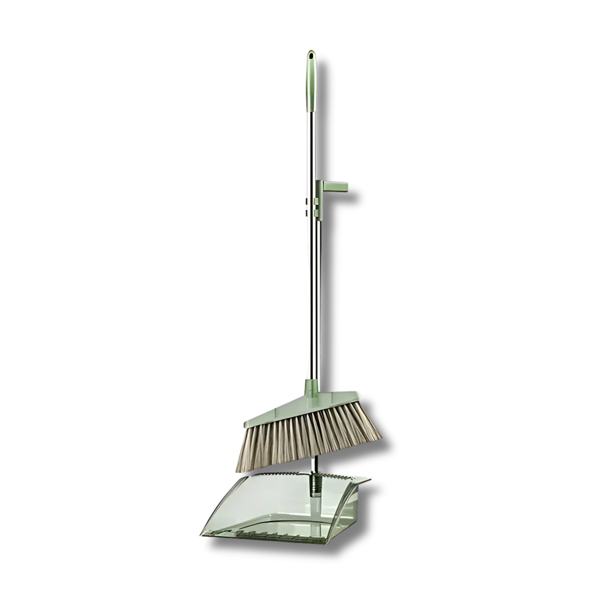 C&C Set Penyapu dan Penyodok Lutsinar 2 Dalam 1 Penyapu Set Translucent Dustpan Set 2in1 Broom and Dustpan Set