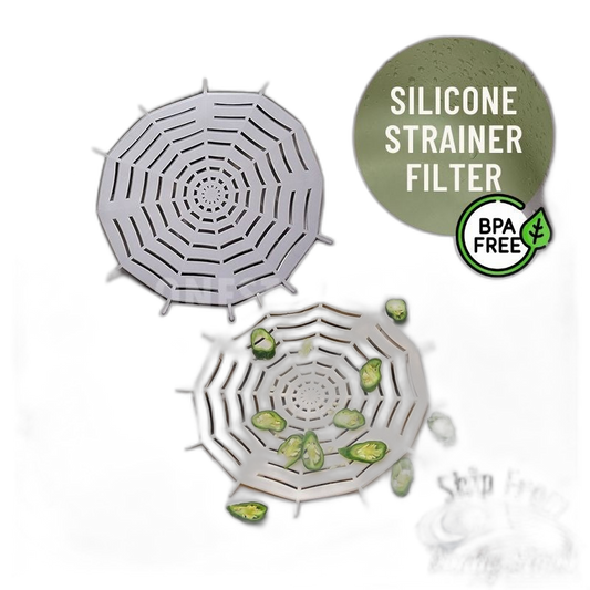 C&C Silicone Kitchen Sink Strainer Filter Drain Stopper Bathroom Hair Catcher Shower