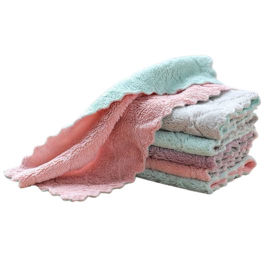 C&C Super Absorbent Dishwashing Towel Household Cleaning Towel Dish Cloth Microfiber kitchen Towel