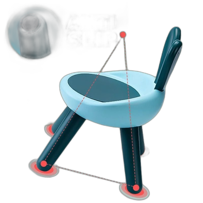C&C Toddler Chair Toddler Stool Girl Chair Kid Stool Rabbit Chair Colorful Chair Kerusi Makan Kerusi Kanak Bangku Kanak