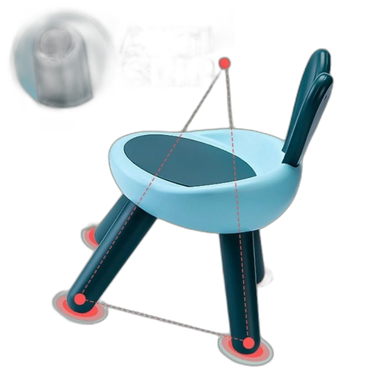 C&C Toddler Chair Toddler Stool Girl Chair Kid Stool Rabbit Chair Colorful Chair Kerusi Makan Kerusi Kanak Bangku Kanak