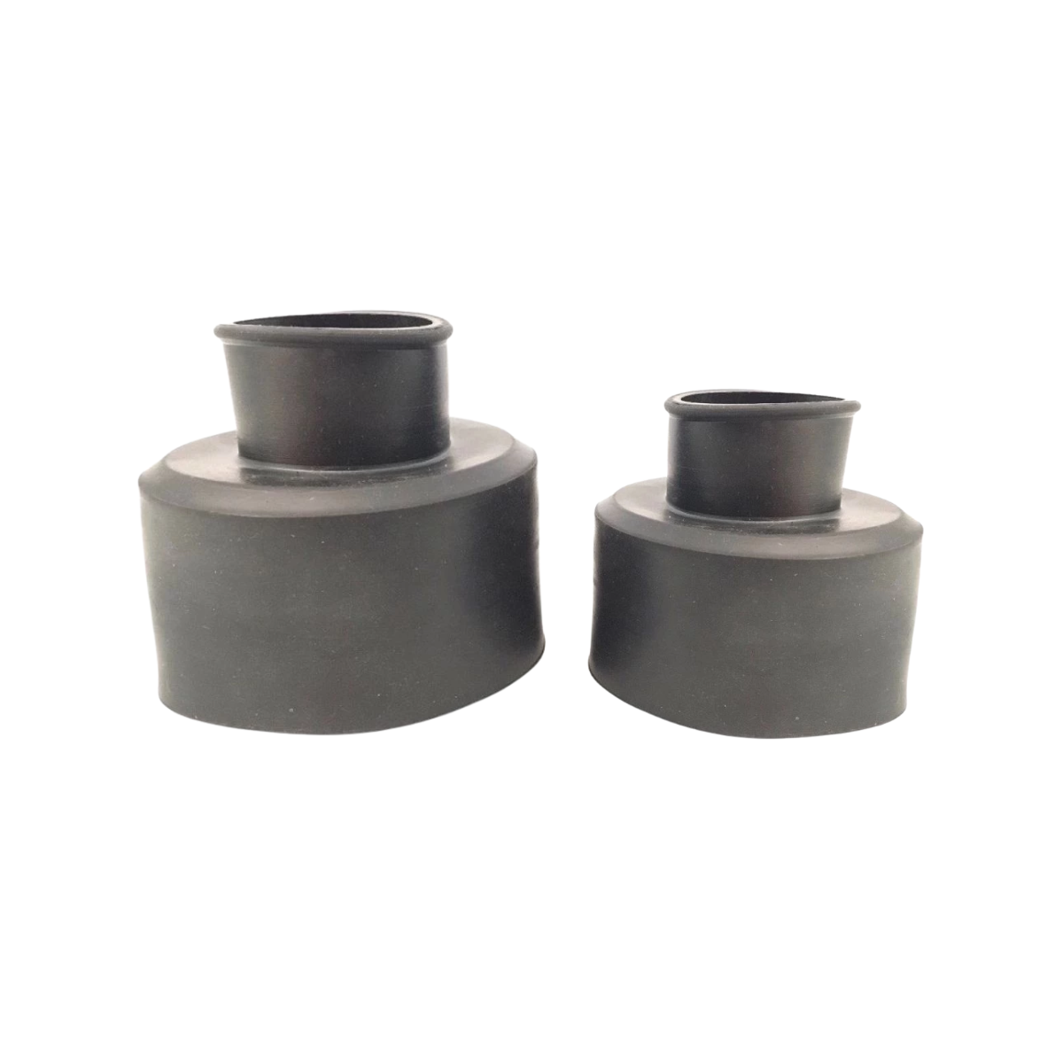 C&C Toilet WC Black Rubber Cone For Lower Level Cistern Pipe / Flush pipe rubber connector/Jamban Getah