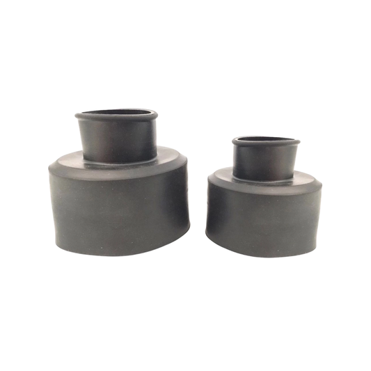 C&C Toilet WC Black Rubber Cone For Lower Level Cistern Pipe / Flush pipe rubber connector/Jamban Getah