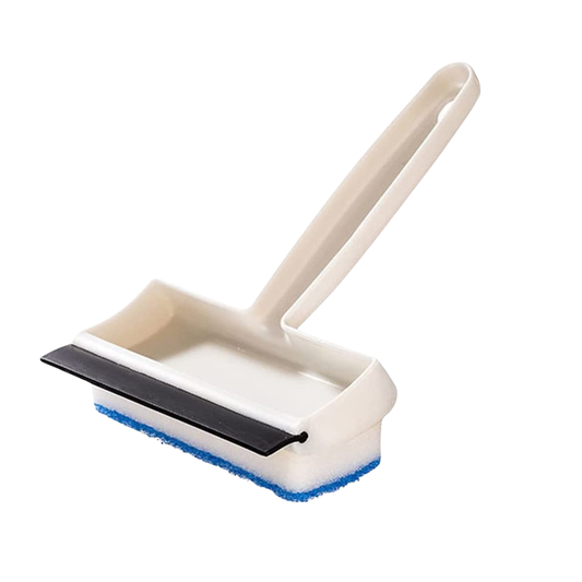 C&C Window Cleaner Scraper Glass Sponge Wiper Scraper Brush Home Clean Tool Bathroom Toilet Pembersih Tingkap