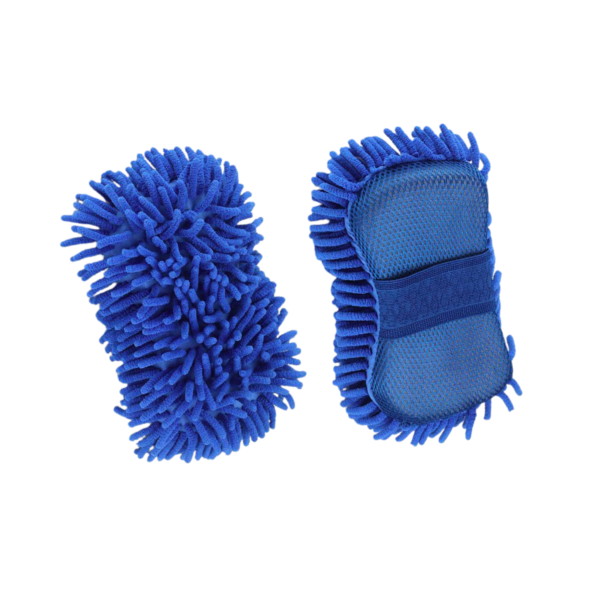 Chenille Soft Microfiber Car Washing Sponge Duster Scrubber Hand Grip Cleaning Span Cuci Basuh Kereta