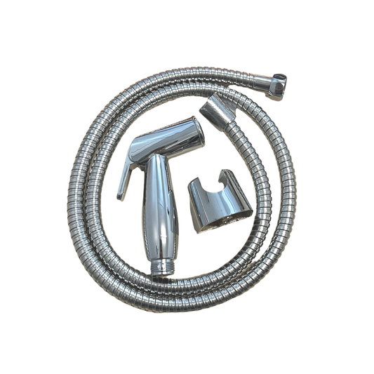 Chrome Hand Bidet Set with 1.2M Flexible Hose