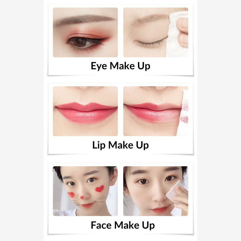 C&C Avocado Make up Remover Wipes Deep Cleansing 80/10PCS | Moisturizing Deep Cleansing of Eyes and Face Tissue