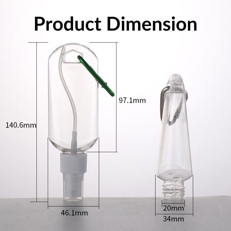 C&C 30ml Portable USB Sanitizer Spray Machine Nano Mist Spray Nano Spray Gun Alcohol Spray Face Mist Botol Sembur