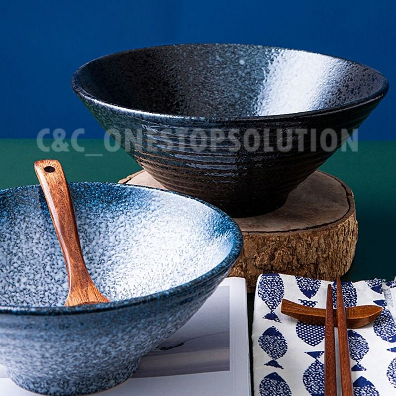C&C Japanese Ramen Ceramic Bowl Tableware Japanese Tableware Home Restaurant Kiln Ceramic Rice Bowl Seramik Mangkuk