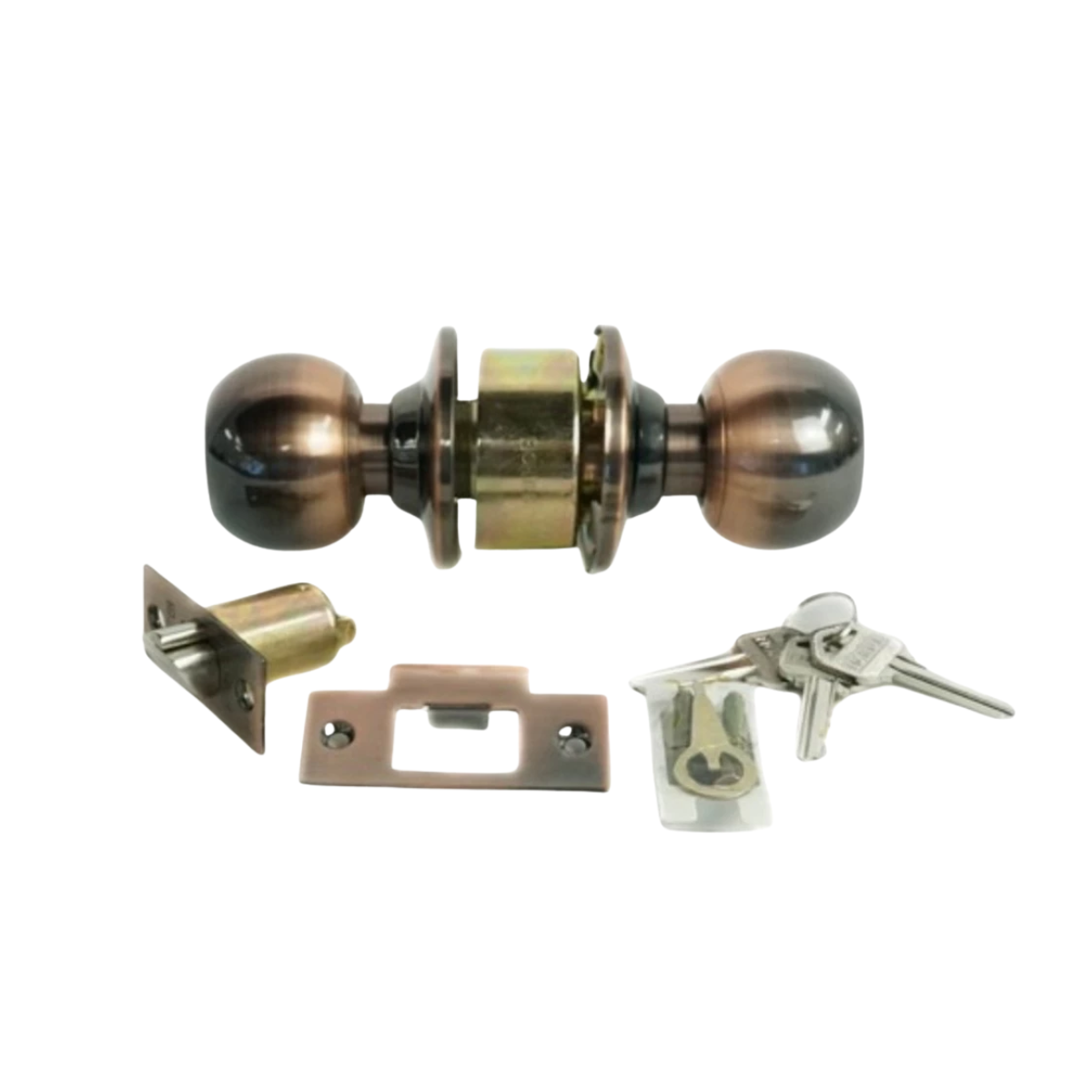 DECO Heavy Duty CYLINDRICAL #DOOR LOCK / Pintu Tombol 5871 AC ET