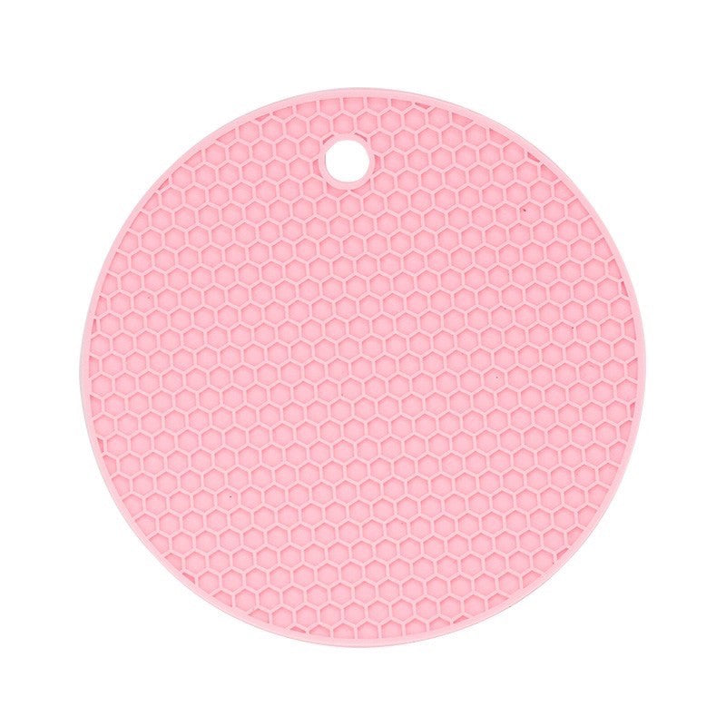 LARGE Silicone Heat Resistant Mat Trivet Pad Multipurpose Non-Slip Hot Pads for Kitchen Potholders Honeycomb