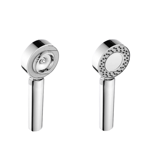 Double Side Shower Head High Pressure Shower Sprayer Aluminum Handheld Shower Water Saving Showerhead