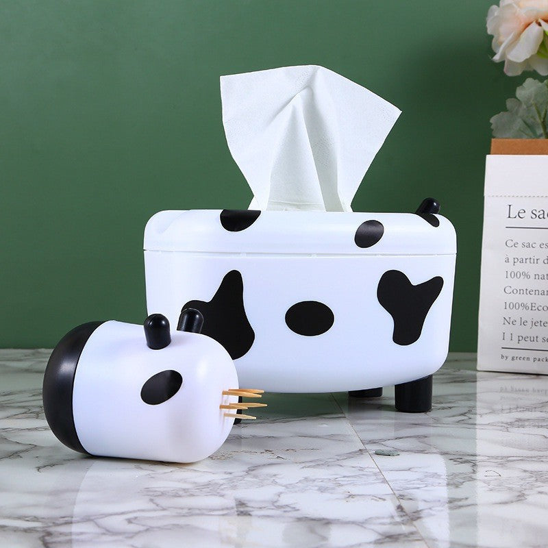 2 In 1 Tissue Box With Toothpick Holder Coffee Table Multifunctional Ins NordicDIY Creative Toothpick Box