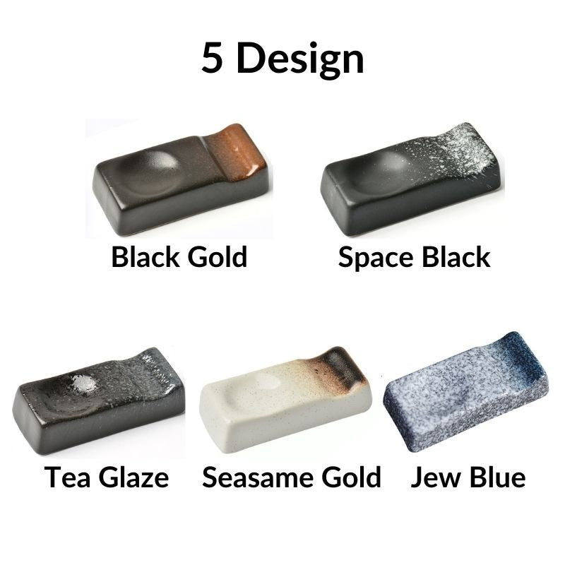C&C Ceramic Chopstick Rest Holder Chopstick Holder Japanese Chopsticks Pillow Tableware Utensils Chopstick Rack