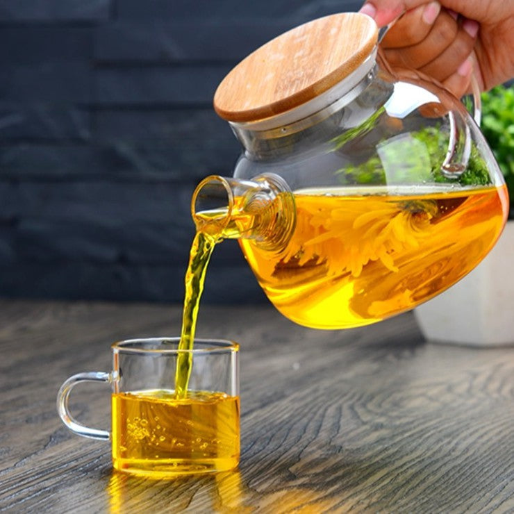 4Pcs Borosilicate Glass Tea Cups With Handle Gift Set Clear Glass Mug Coffee Cup Tea Milk Drinkware Cawan Teh