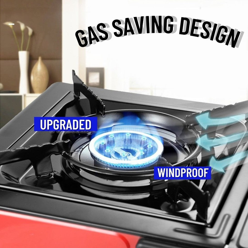Portable Steamboat Gas Stove Cooker Stove Portable Butane Gas Burner with Carrying Case For Steamboat Picnic Camping