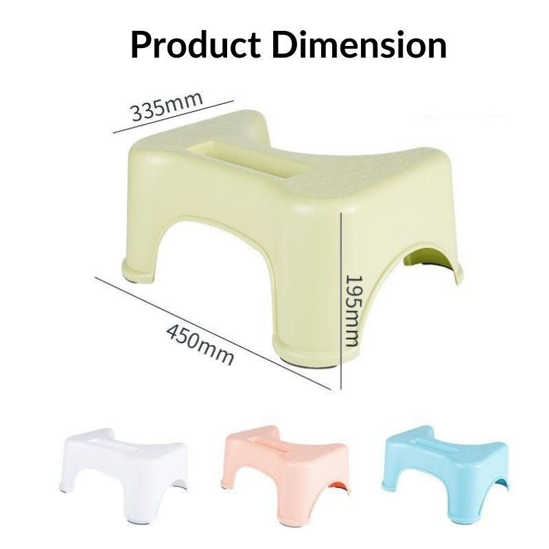 Footrest Toilet Squaty Foot Step Potty Healthy Toilet Squat Toilet Stool Footrest Bathroom Sit Tandas Letak Kaki Squat