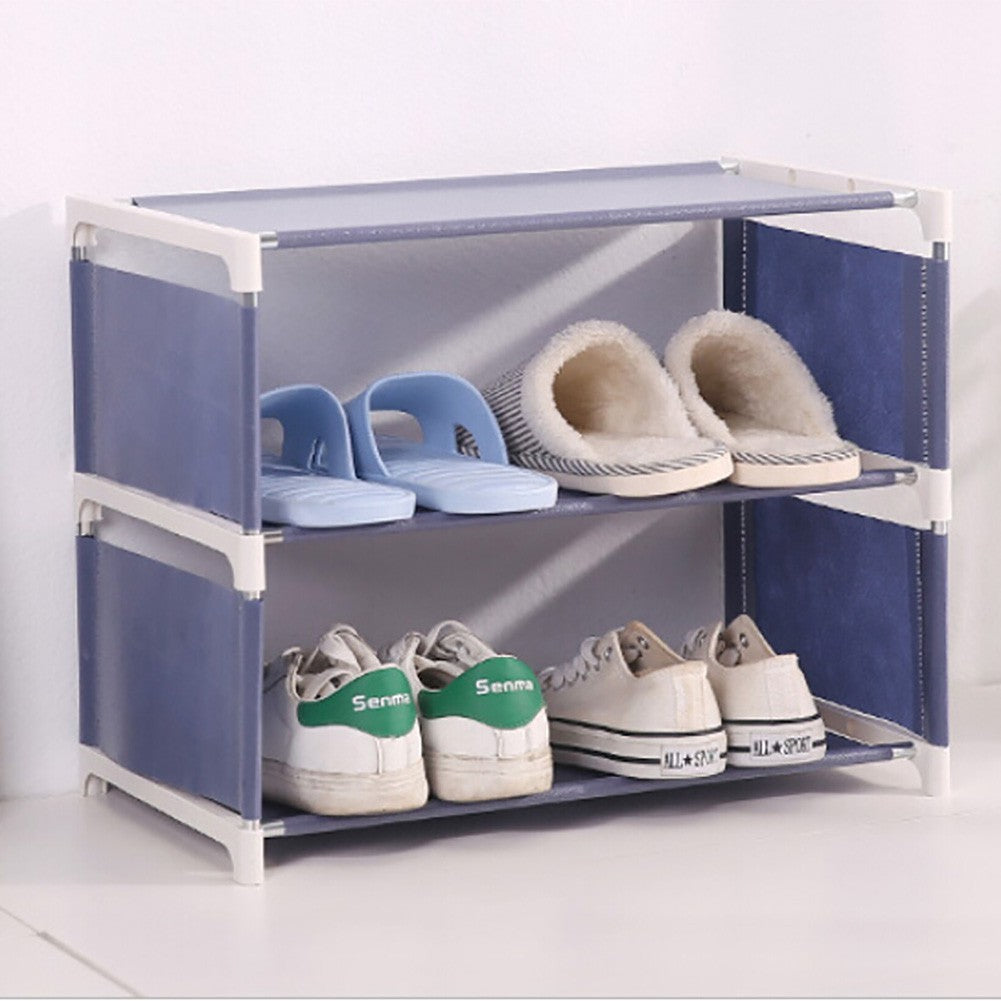3 Tier Shoe Rack Rak Kasut Shoe Organizer Easy to Assemble Easy to Clean Book Rack Rak Buk