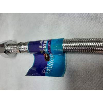 C&C Bilton SUS304 Braided Flexible Hose High Pressure Hose Water Heater Inlet Hose Sanitary 1/2,16,18,24,30,36 Inches