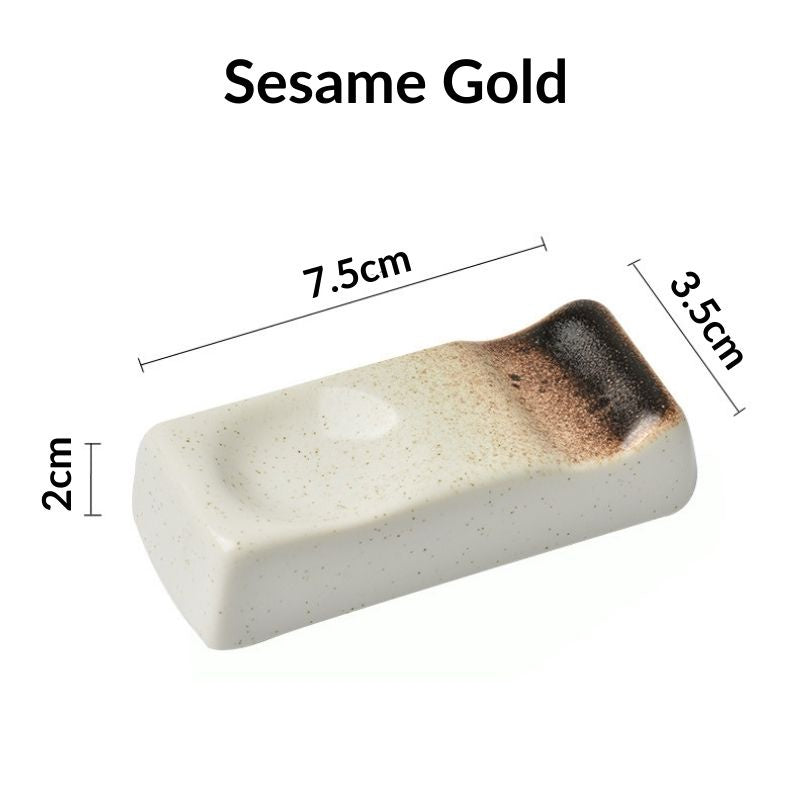 C&C Ceramic Chopstick Rest Holder Chopstick Holder Japanese Chopsticks Pillow Tableware Utensils Chopstick Rack
