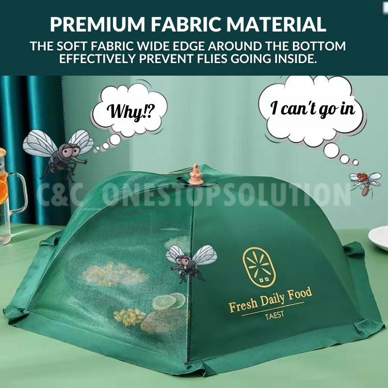 C&C Premium Food Cover Umbrella Design Mesh Tudung Saji Moden Table Dishes Cover