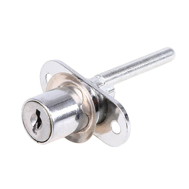 AZUM 1PC 16mm Zinc Alloy Cam Lock Door Cabinet Cupboard Pedestal Locker + 2 Keys