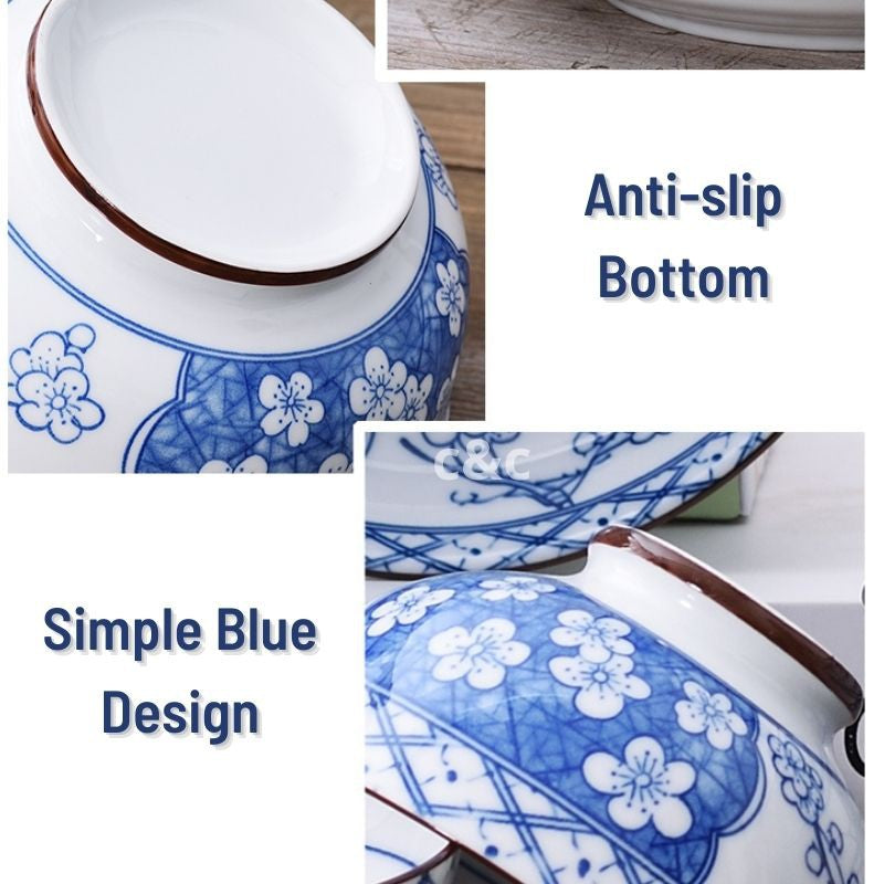 Nordic Japanese Style Ceramic Bowl/ Dining Bowl/ Soup Bowl/ Big Bowl 20cm 038