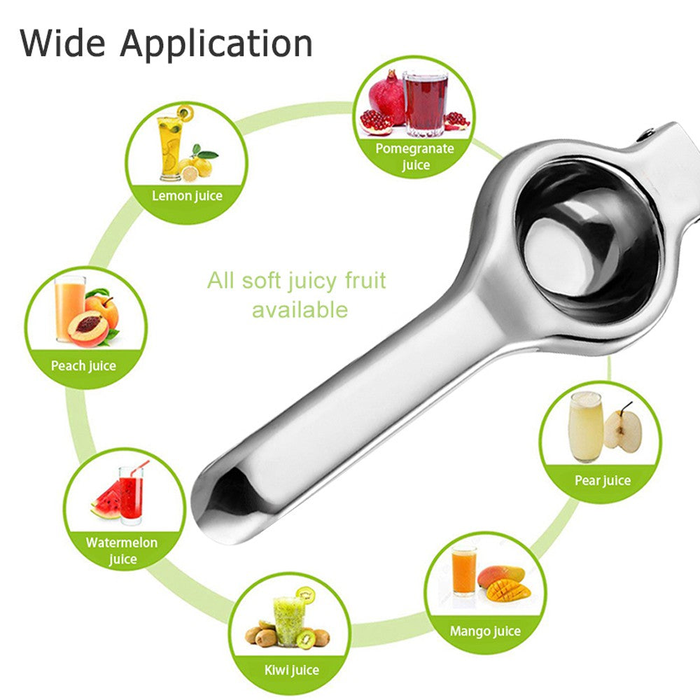 High Quality Stainless Steel Pemerah Jus Buah Manual Juicer Lemon Squeezer Fruits Squeezer Hand Manual Juicer Bar Tools
