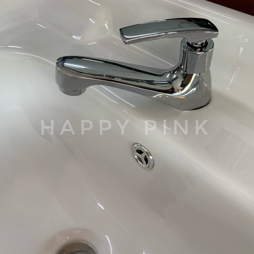 100% TOP GRADED BRASS BASIN PILLAR TAP CHROME