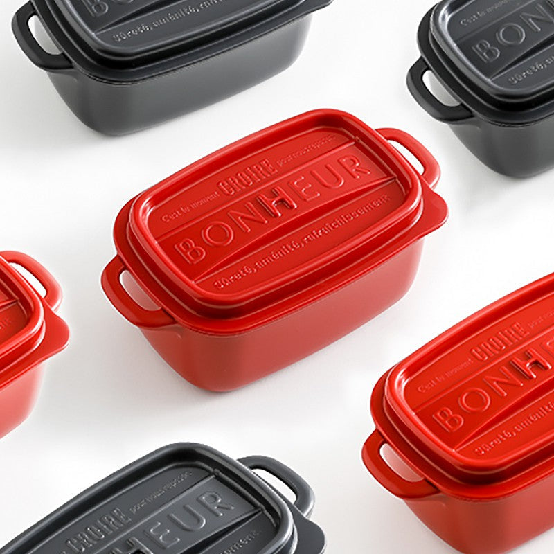 Japan Yamada Bonheur Seal Preservation Lunch Box Food Storage Box Bento Box