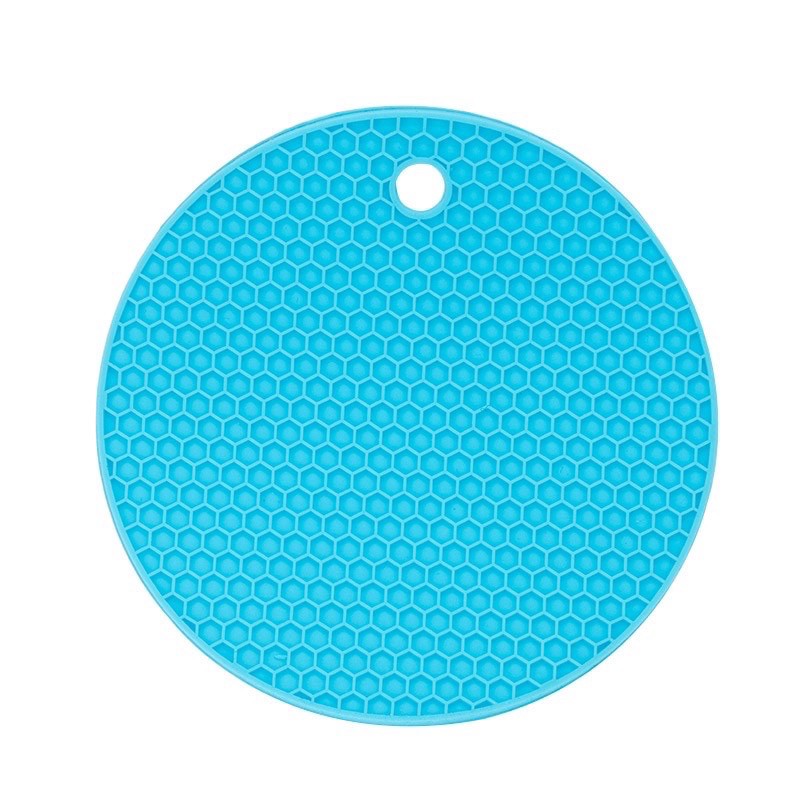 LARGE Silicone Heat Resistant Mat Trivet Pad Multipurpose Non-Slip Hot Pads for Kitchen Potholders Honeycomb