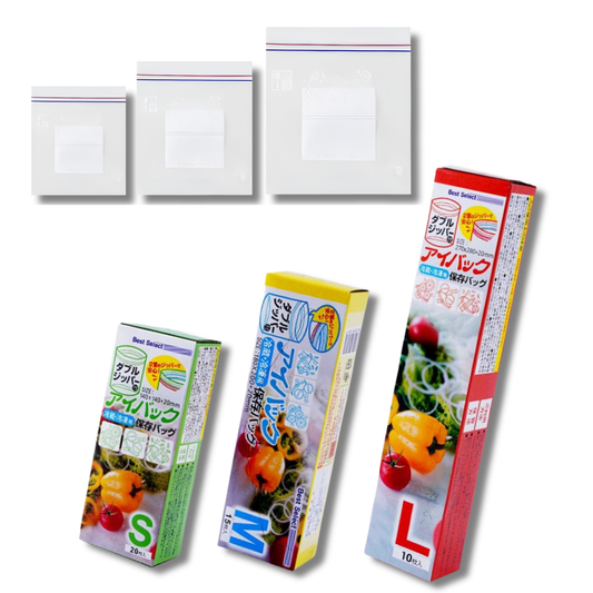 Food Freezer Zip Lock Food Bag Transparent Resealable Storage Zipper Bag Dry Frozen Plastic Bag Kitchenware