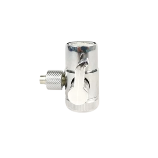 Full Brass Faucet Diverter Water Filter Diverter Replace 3/8 inch 1 Way Diverter Water Filter Connector Sinor WFA-129-S