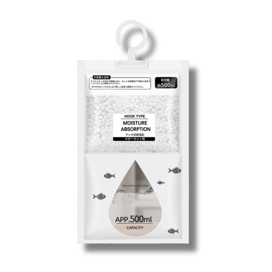 Ins Hanging Moisture Absorber Bag Closet Wardrobe Dehumidifier Bag Mildew Bag Drying Agent Deodorizing Desiccant Moistur