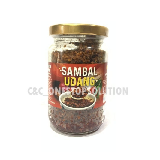 Ipoh Famous Homemade Dried Shrimp Chili Flake by Sambal Aunty No Preservatives No Coloring Natural