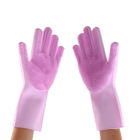 Multifunction Silicone Cleaning Gloves Magic Silicone Dish Washing Gloves